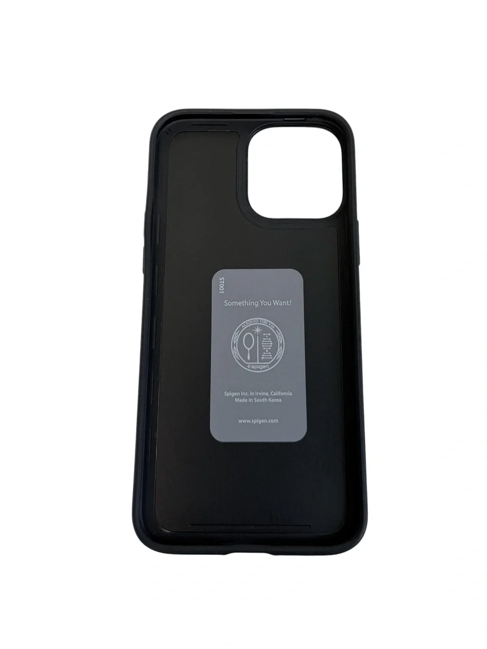 Spigen Iphone 13 Pro Max Case + Octobuddy Classic Bundle | Black | Gently Used